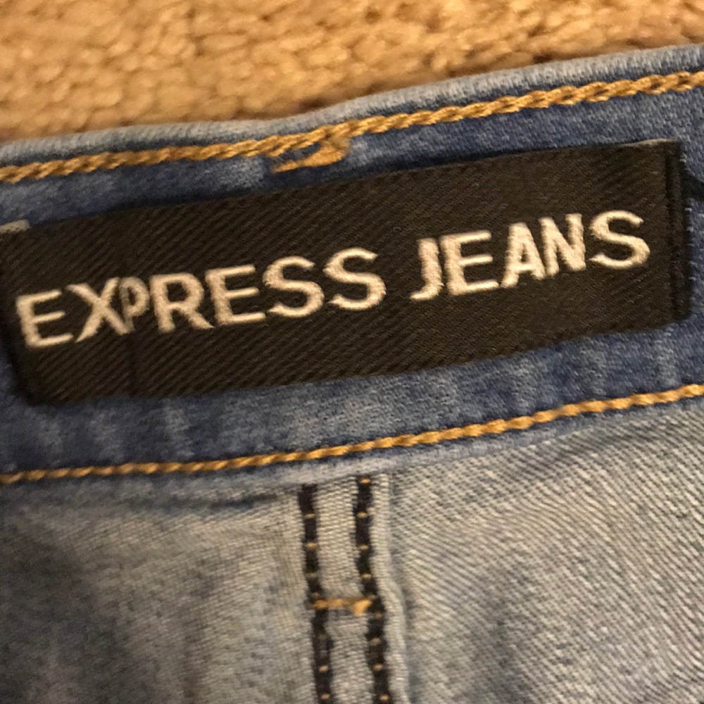 Express Slim Flare Jeans - Picture 2 of 5